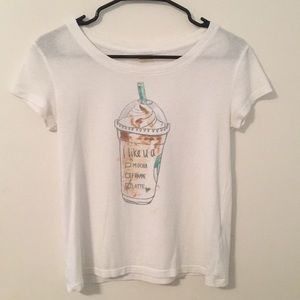 White shirt from hollister